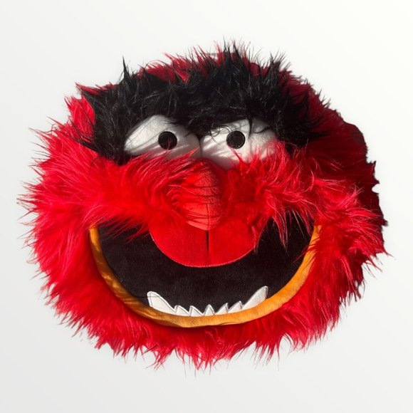 Disney Other - NWT Disney Sesame Street Muppets Animal Monster 13" Stuffed Red Plush Toy RARE